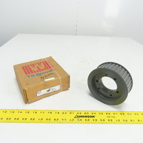TB Woods 36H200 5-7/8" OD x 2-3/8" Wide Timing Belt Pulley Sprocket 1/2" Pitch