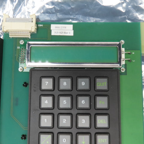 Unico 315-925 LCD Numeric Keypad 0-9 Operator HMI