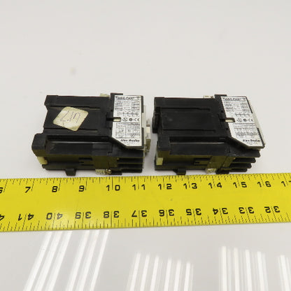 Allen Bradley 700DC-F400 Contactor Relay 660VAC 300VDC Max 24VDC Coil Lot Of 2