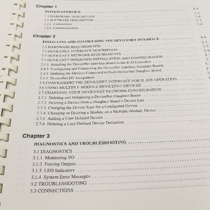 Fanuc MARO2DN4405801E Ver. 4.40 DeviceNet Interface Users Guide
