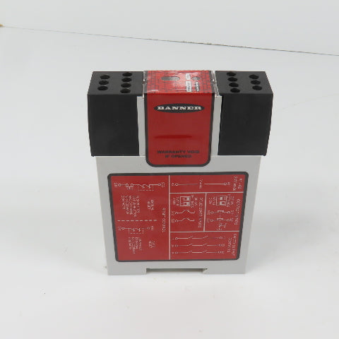 Banner UM-FA-9A Safety Relay 24V AC/DC (Clean)