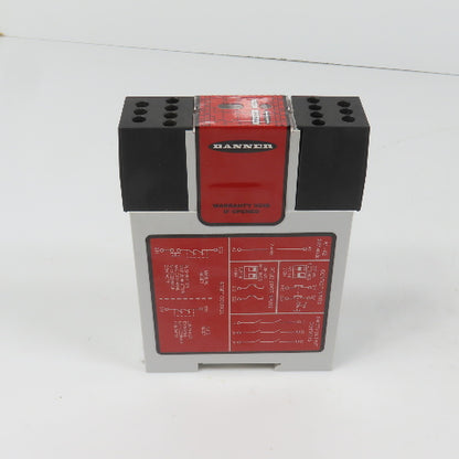 Banner UM-FA-9A Safety Relay 24V AC/DC (Clean)
