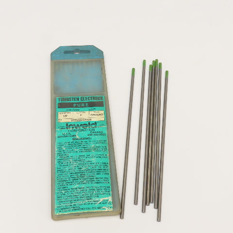 Inweld 07PUREGD125 1/8" x 7" Electrode Lot Of 7