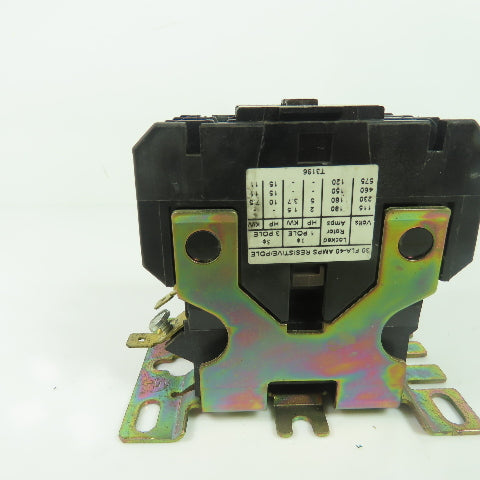 Cutler-Hammer C25DNC330 30A Contactor 208-240V Coil