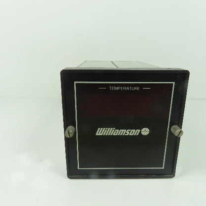 Williamson 1920A-F Digital Temperature Guage Range 0-500' F 115VAC 24VDC
