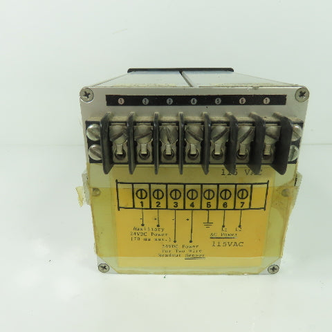 Williamson 1920A-F Digital Temperature Guage Range 0-500' F 115VAC 24VDC