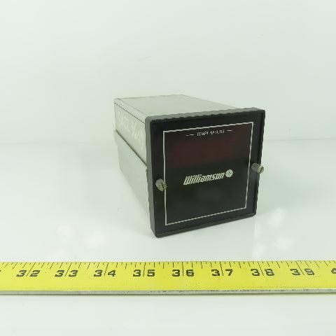 Williamson 1920A-F Digital Temperature Guage Range 0-500' F 115VAC 24VDC