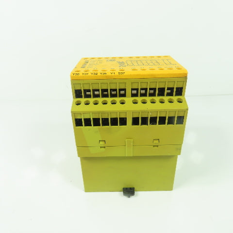 Pilz PZE X9 24VAC 24VDC 7n/o 2 n/c 2so Safety Relay 24VAC 24VDC 5.5W 11.0VA