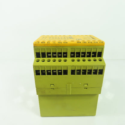 Pilz PZE X9 24VAC 24VDC 7n/o 2 n/c 2so Safety Relay 24VAC 24VDC 5.5W 11.0VA