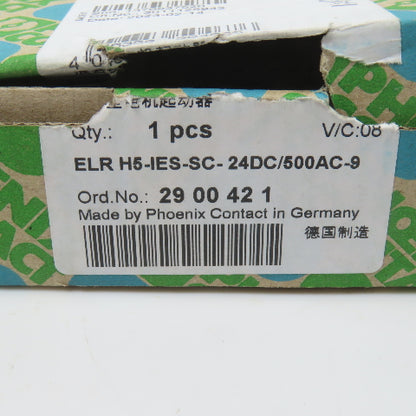 Phoenix Contact ELR H5-IES-SC-24DC/500AC-9 Hybrid Motor Starter Reversing 9A