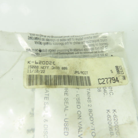 MAC K-62002C Solenoid Valve Repair Kit Replacement