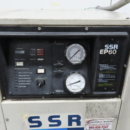 Ingersoll Rand SSR-EP60 60Hp 208-230/480V 3Ph Rotary Screw Air Compressor