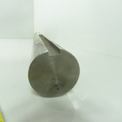 1-3/4" x 19.5"OAL Solid Steel Motor Replacement Keyed Shaft 3/8" Keyway
