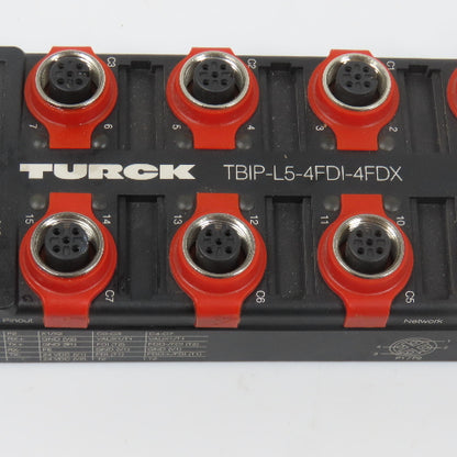 Turck TBIP-L5-4FDI-4FDX Block Module For EtherNet/IP & CIP Safety