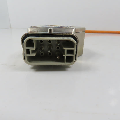 EM Integrated EMG5NNS8SN14M01.0 Cable 14AWG 4-Cond W/ Harting Male Connector