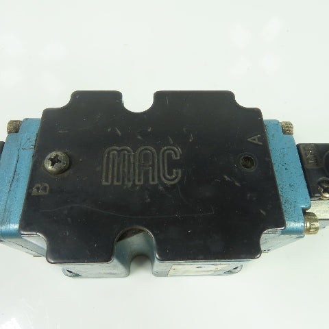 MAC 6521B-211-PM-111DA 2 Position Pneumatic Directional Valve 110/120V Coil