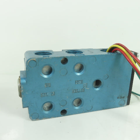 MAC 6500B-211 Pneumatic Manifold Sub Base 1/2" NPT