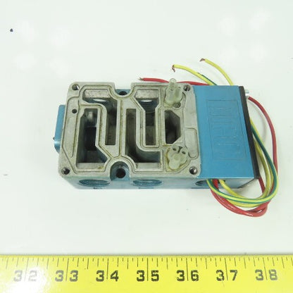 MAC 6500B-211 Style Pneumatic Manifold Sub Base 1/2" NPT