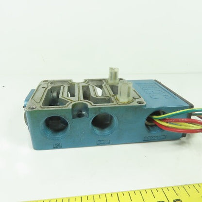 MAC 6500B-211 Style Pneumatic Manifold Sub Base 1/2" NPT