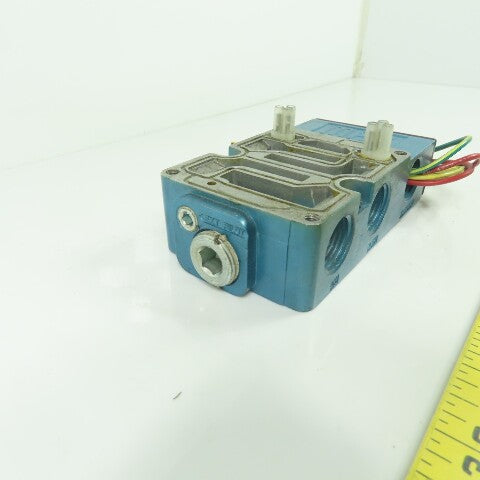 MAC 6500B-211 Style Pneumatic Manifold Sub Base 1/2" NPT