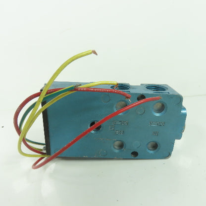 MAC 6500B-211 Style Pneumatic Manifold Sub Base 1/2" NPT