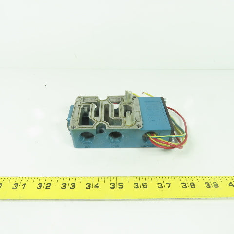MAC 6500B-211 Style Pneumatic Manifold Sub Base 1/2" NPT