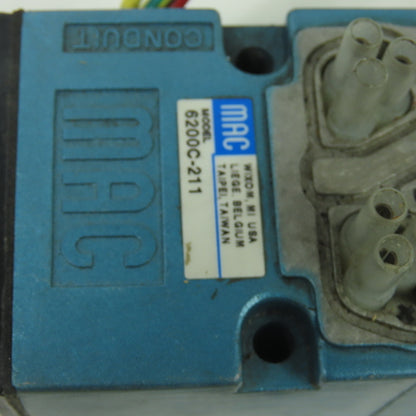 MAC 6200C-211 Solenoid Valve Manifold Base 3/8" NPT