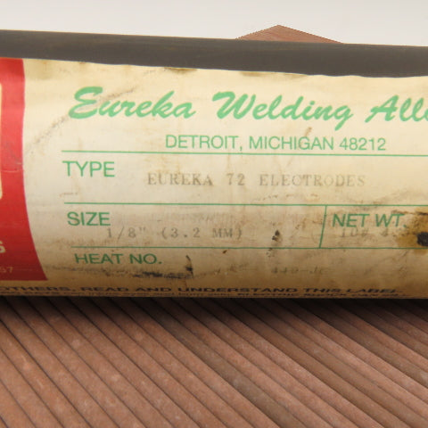 Eureka Welding Alloys Eureka 72 1/8" x 14" Welding Electrodes 10Lbs