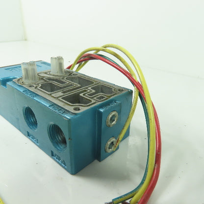 MAC 6200C-211 Style Solenoid Valve Manifold Base 3/8" NPT