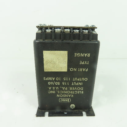 ISSC 1214-1-G-B Kanson Motion Detector .06-10 Sec 115V