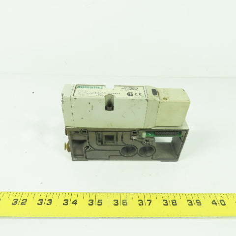 Numatics 122BA400M000061 Pneumatic Solenoid Valve 150PSI 24VDC Coil