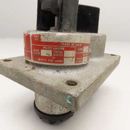 Crouse Hinds DS 479 600V Heavy Duty Explosion Proof 2 Button Switch Assembly