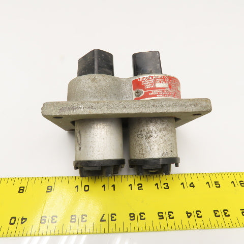 Crouse Hinds DS 479 600V Heavy Duty Explosion Proof 2 Button Switch Assembly