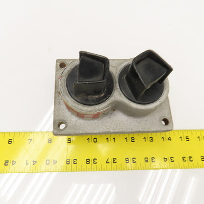 Crouse Hinds DS 479 600V Heavy Duty Explosion Proof 2 Button Switch Assembly