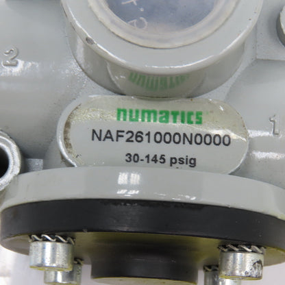 Numatics NAF261000N0000 3/4" NPT 3 Port Air Piloted Poppet Valve 30-145PSI