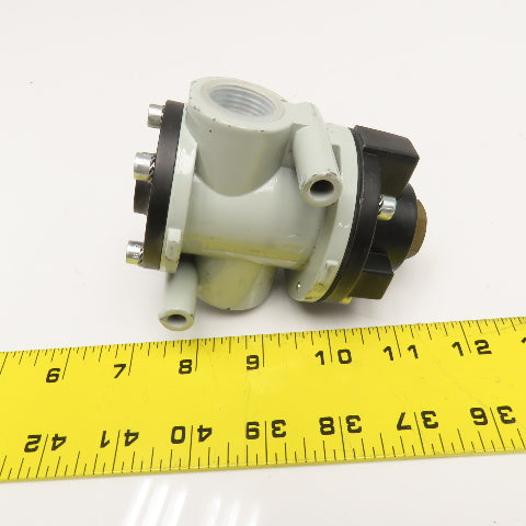 Numatics NAF261000N0000 3/4" NPT 3 Port Air Piloted Poppet Valve 30-145PSI