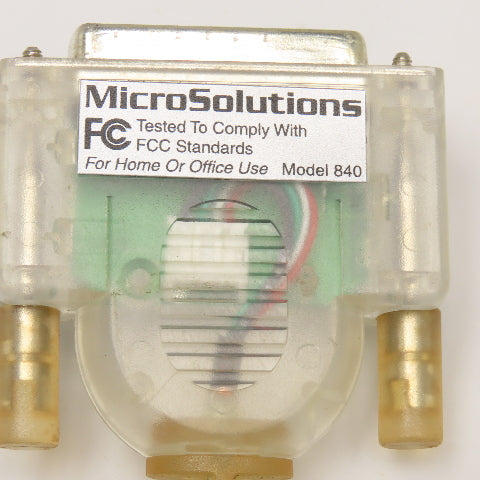 MicroSolutions Model 8410 Backpack High Speed USB 2 Serial Female x USB Adaptor