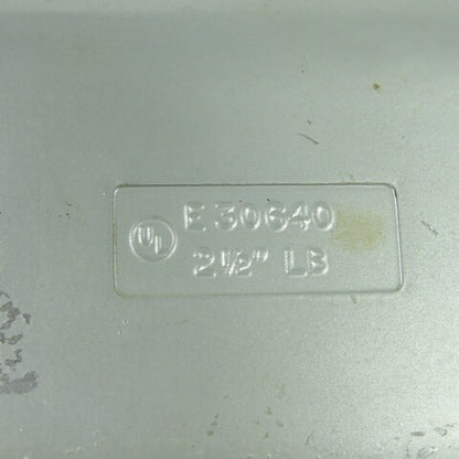 E30640 2-1/2" LB Aluminum Conduit Outlet Body