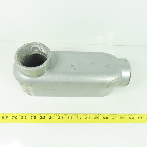 E30640 2-1/2" LB Aluminum Conduit Outlet Body