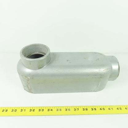 E30640 2-1/2" LB Aluminum Conduit Outlet Body