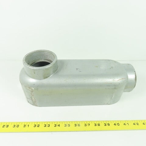 E30640 2-1/2" LB Aluminum Conduit Outlet Body