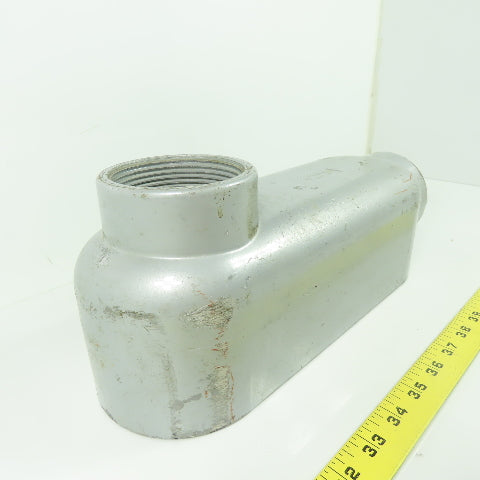 E30640 2-1/2" LB Aluminum Conduit Outlet Body