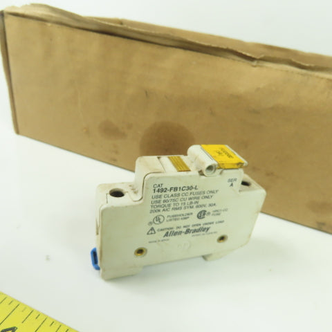 Allen Bradley 1492-FB1C30-L Ser A Fuse Holder 30A 600V Lot Of 23