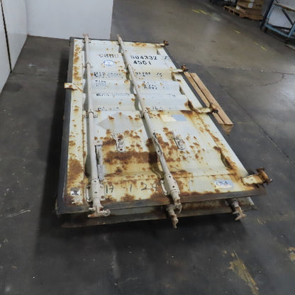 Standard Size Cargo Shipping Storage Container Swinging Double Doors 46"x103"