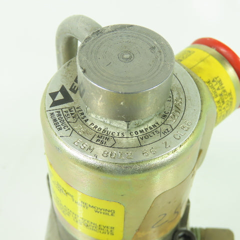 Versa ESM 8D12 66 Z CLB6 Solenoid Valve 120V 60Hz 75PSI