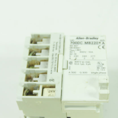 Allen Bradley 700DC-MB220* Ser A Control Relay 10A 300VAC Lot of 2