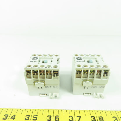 Allen Bradley 700DC-MB220* Ser A Control Relay 10A 300VAC Lot of 2