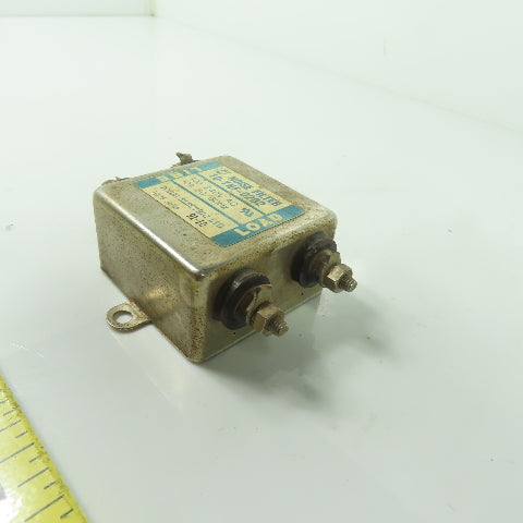 Todai 10-TNF-0202 Noise Filter 120/240VAC 10A 50/60Hz