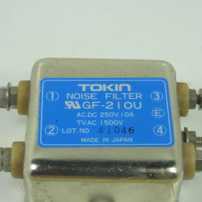Tokin GF-2IOU Noise Filter 250V 10A 1500V