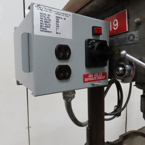 Rockwell 15-000 15" Floor Model Drill Press 1/2Hp 208-230/460V